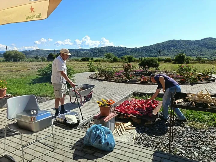 Gustul toamnei – am copt ardei împreună
