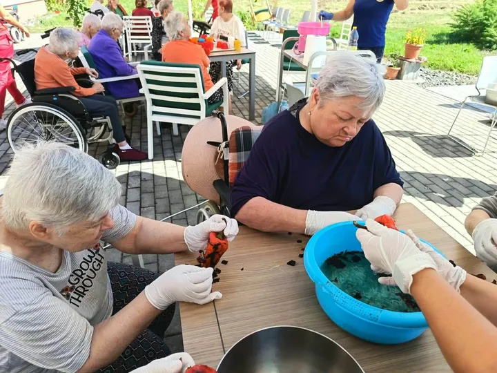 Gustul toamnei – am copt ardei împreună